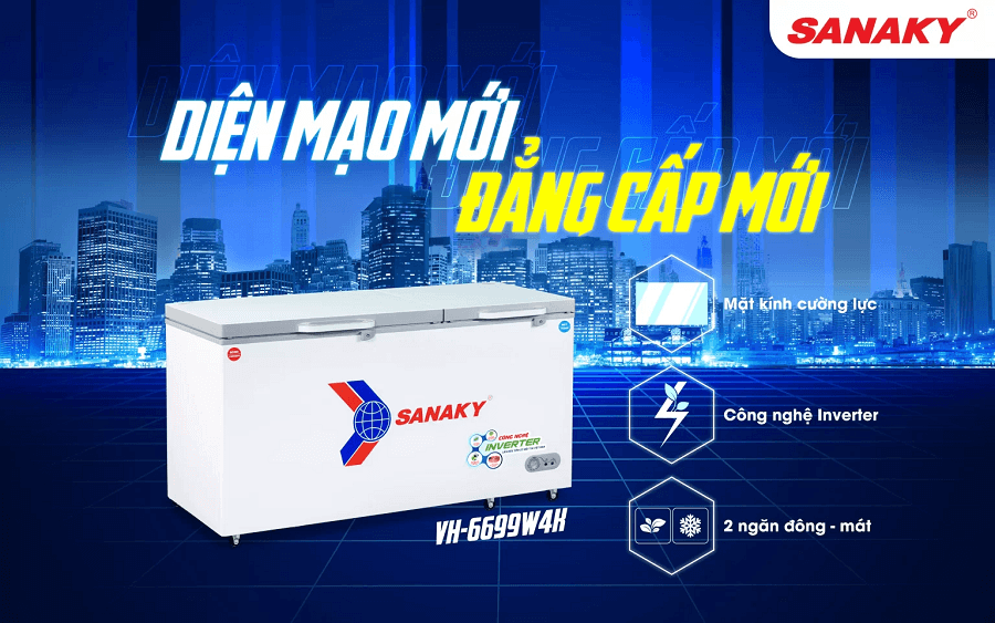hinh-anh-tu-dong-sanaky-vh-6699-w4k Tủ đông mát 660l/485l Sanaky Inverter VH-6699W4K