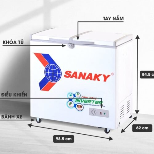 Alternative view of Tủ đông 260l/208lSanaky Inverter VH-2599A3