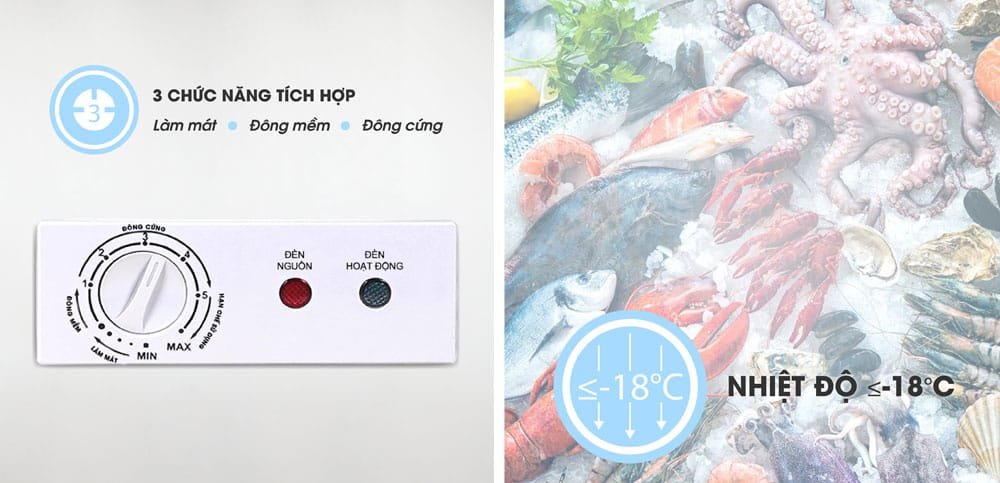 Tủ đông đông mềm VH-1599HYK