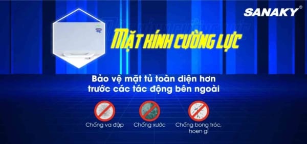 Tủ đông 1100l/900l Sanaky Inverter VH-1199HY4K