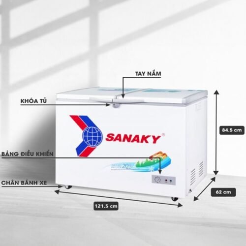 Tủ đông 360l/270l Sanaky Inverter VH-3699A3