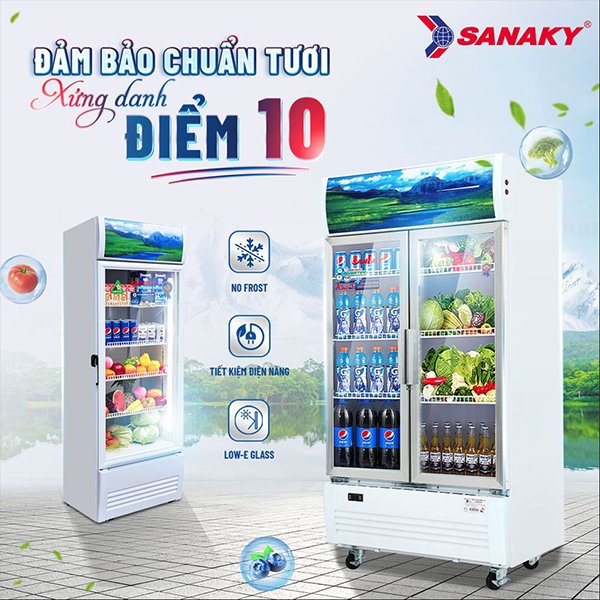 Tủ mát Sanaky tại tp hcm
