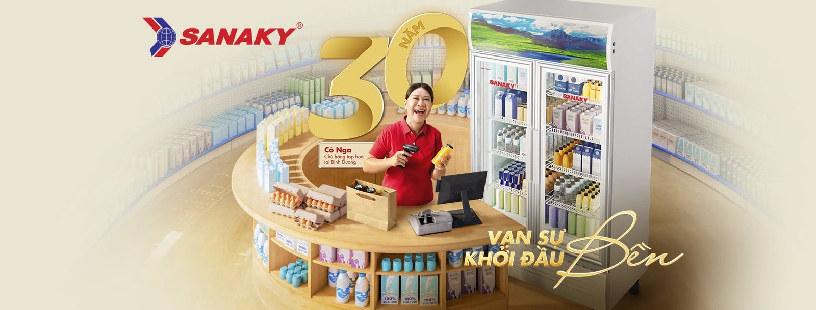 Nhà Phân Phối Tủ Mát Sanaky chính hãng