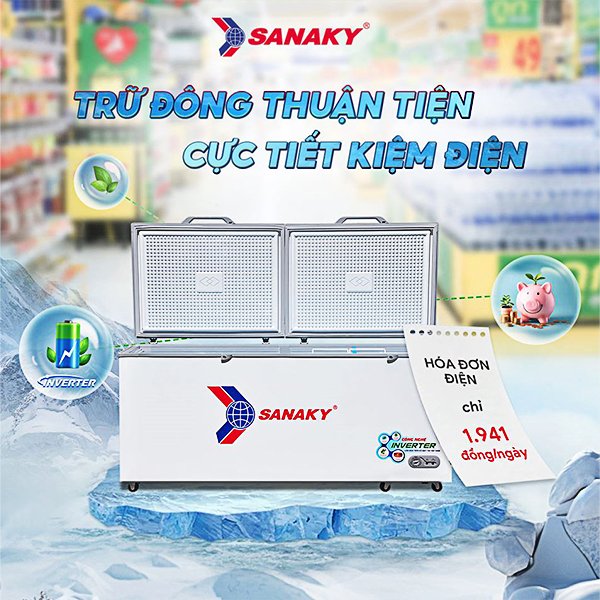 Nhà phân phối tủ đông sanaky